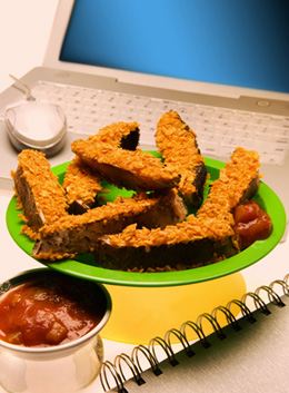 Crunchy Portabella Fingers